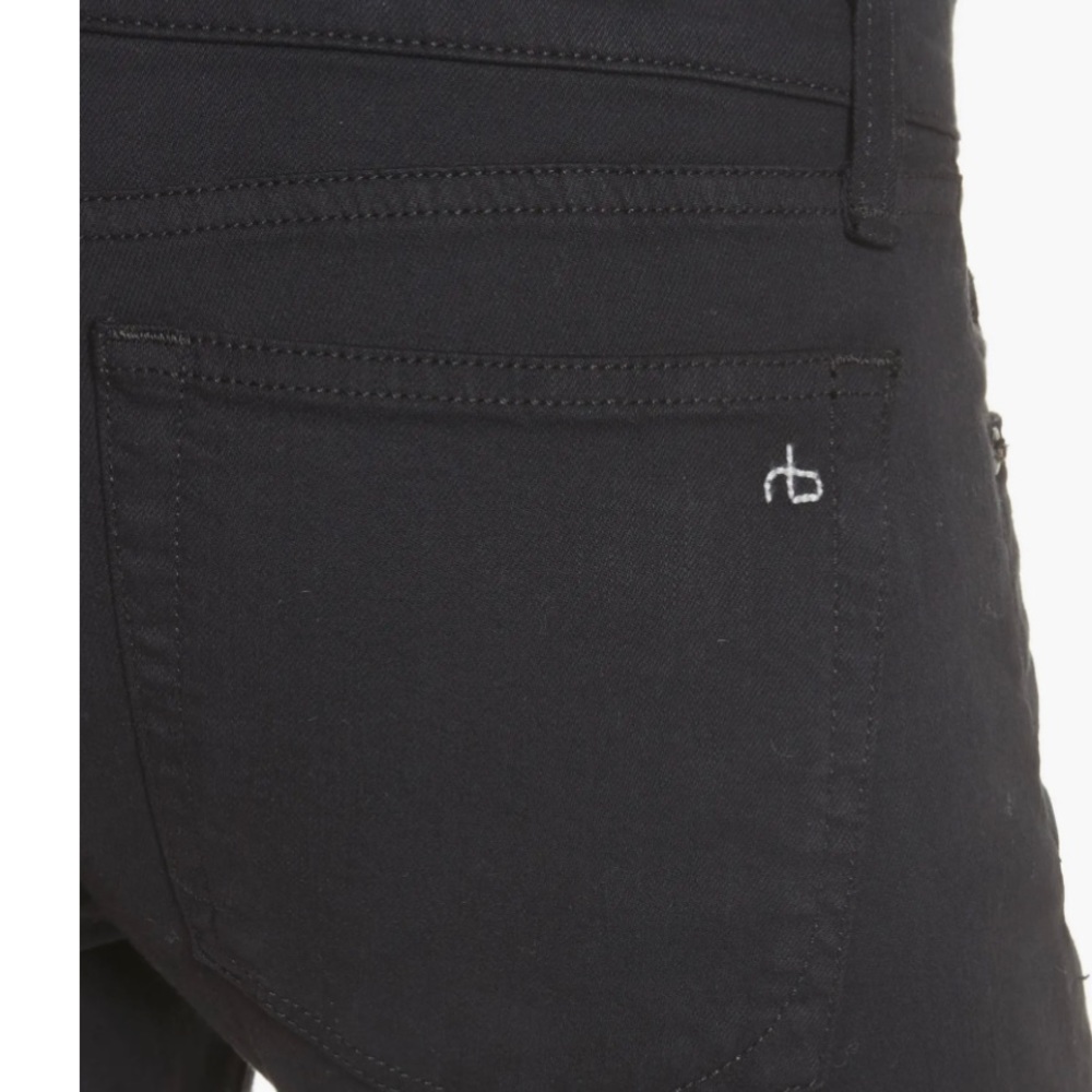 rag & bone Dre Black Jeans EUC